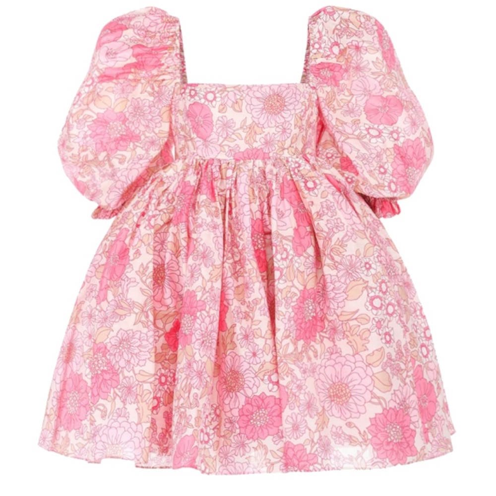 NWT Selkie Organdy Puff Dress in Wallflower
